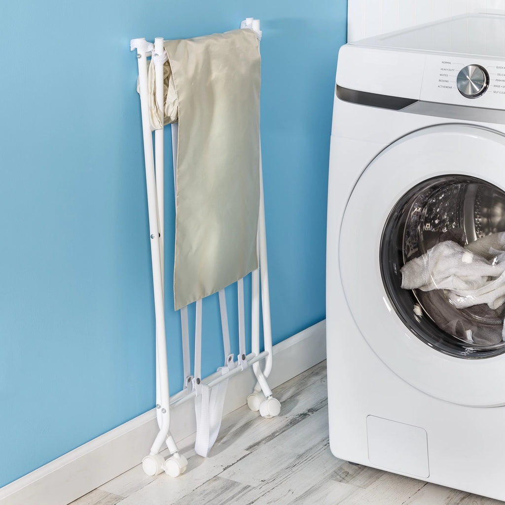 Steel Folding Laundry Hamper with Removable Bag X94623