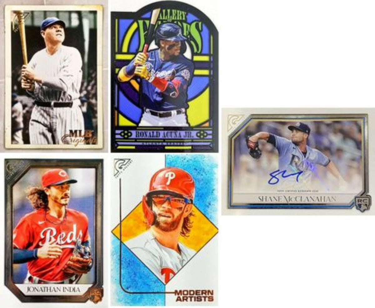 Topps Gallery Baseball Blaster Box Trading Cards D746796
