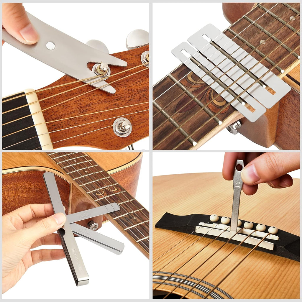 65 Pieces Guitar Repairing Maintenance Tool Kit E50958