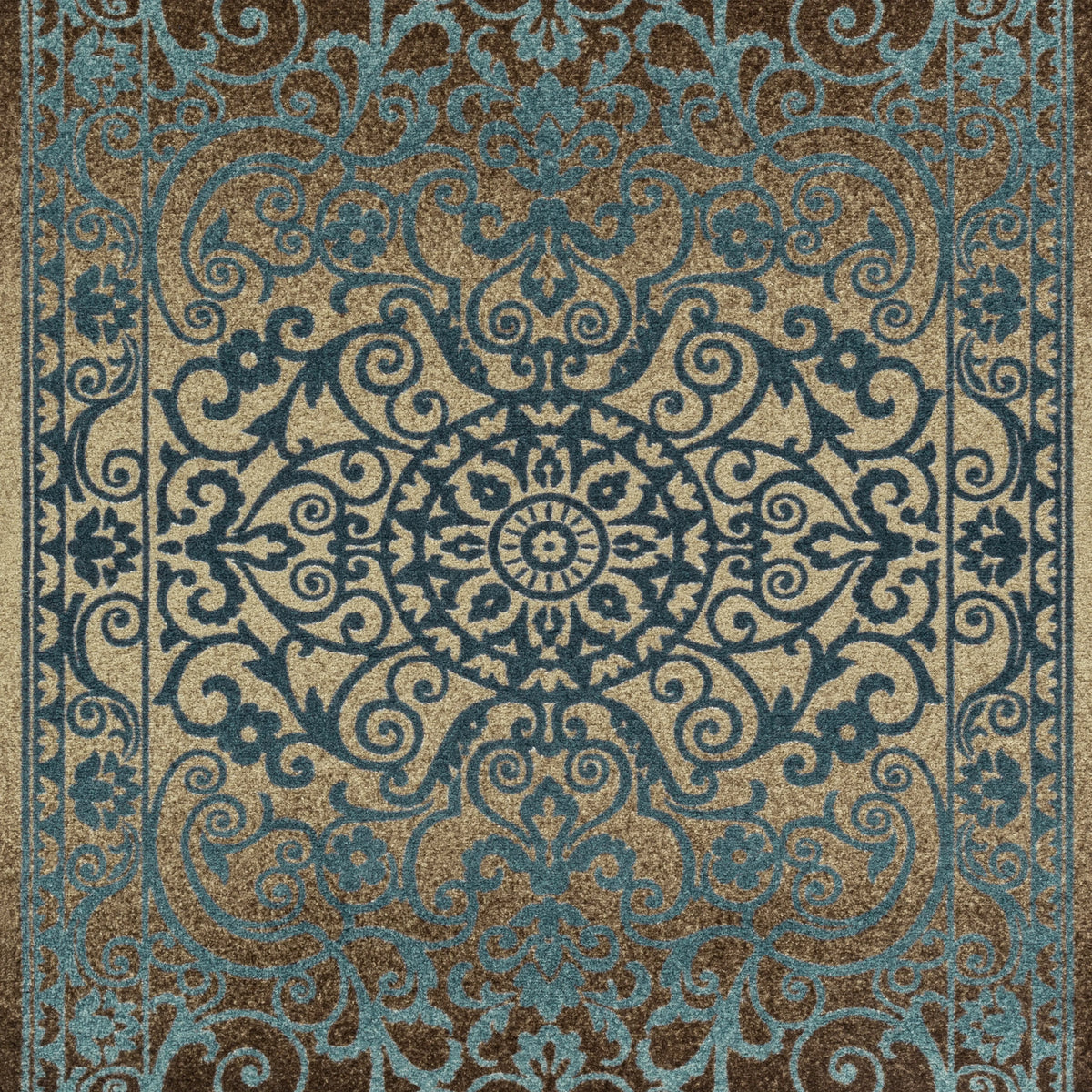 Blue Brown 5' x 7' Area Rug H432666