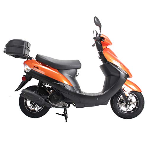 50cc Gas Moped with 10" Aluminum Wheels C876