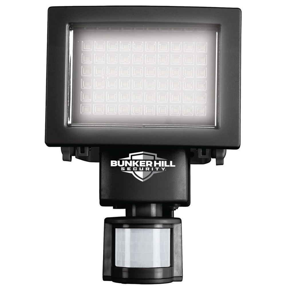 Black LED Solar Security Light R5784