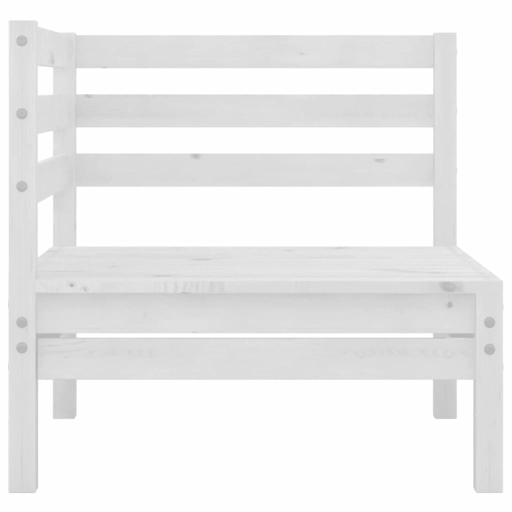 3 Piece Wooden Sofa and Coffee Table Outdoor Furniture Set C87166
