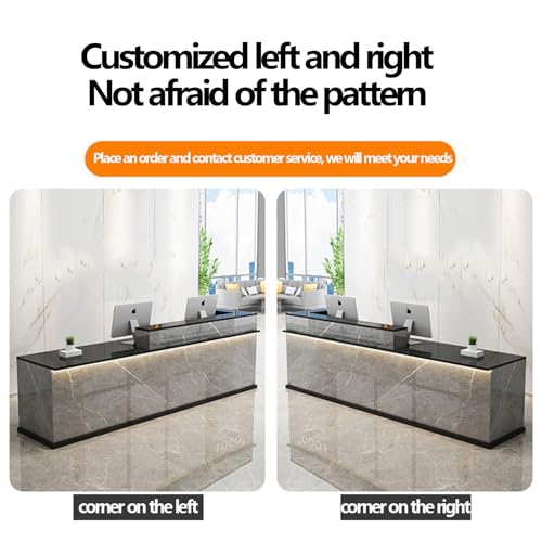 Front Desk Reception Counter 140×60×100cm S26234
