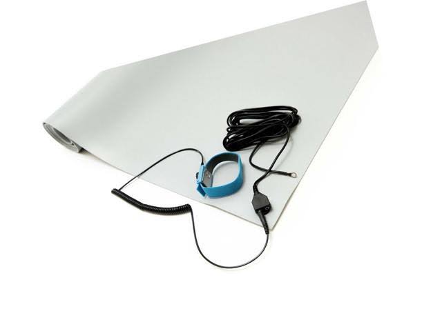 ESD Mat Kit, 2 Feet Wide x 4 Feet Long x 0.094 Inches H463