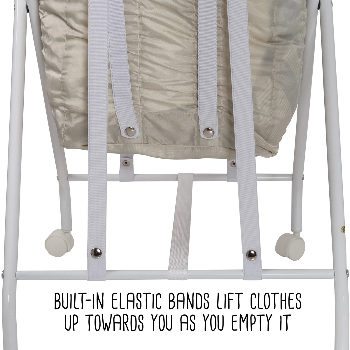 Steel Folding Laundry Hamper with Removable Bag X94623