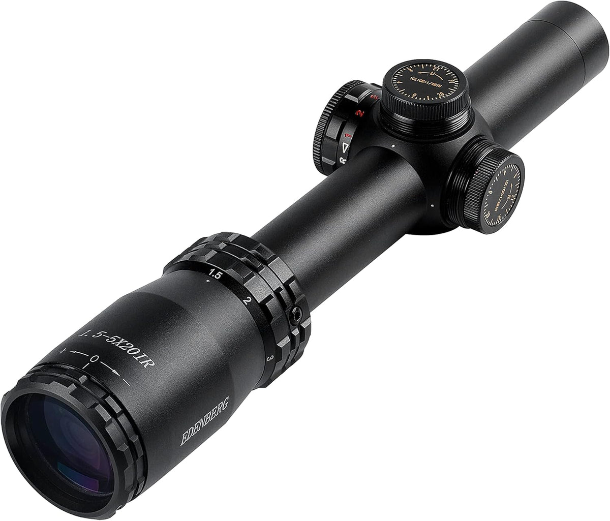 1.5-5X20mm 1-inch Tube Rifle Scope Pack of 2 F105