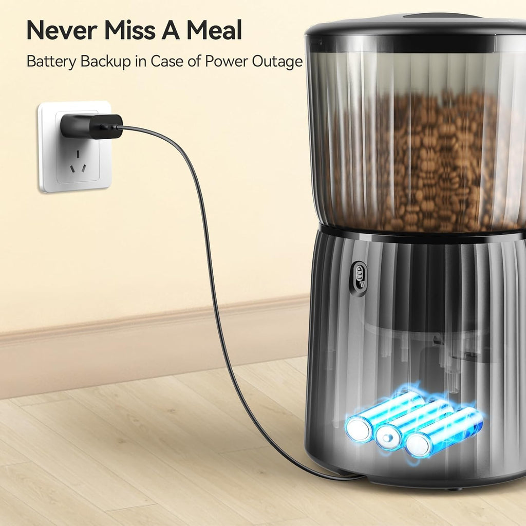 4L Automatic Cat Feeder with Dual Power Supply R831204