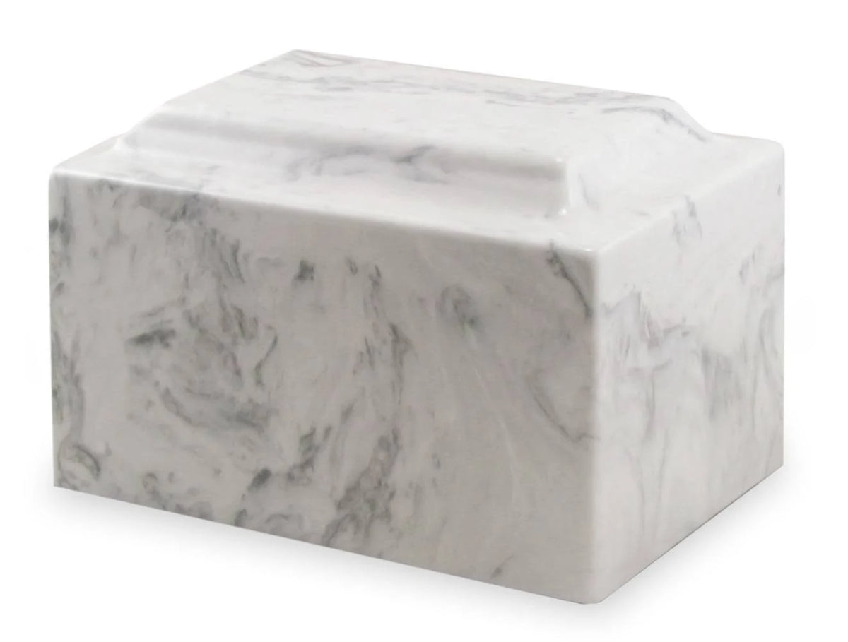 Cultured Marble Cremation Urn Vault D9389