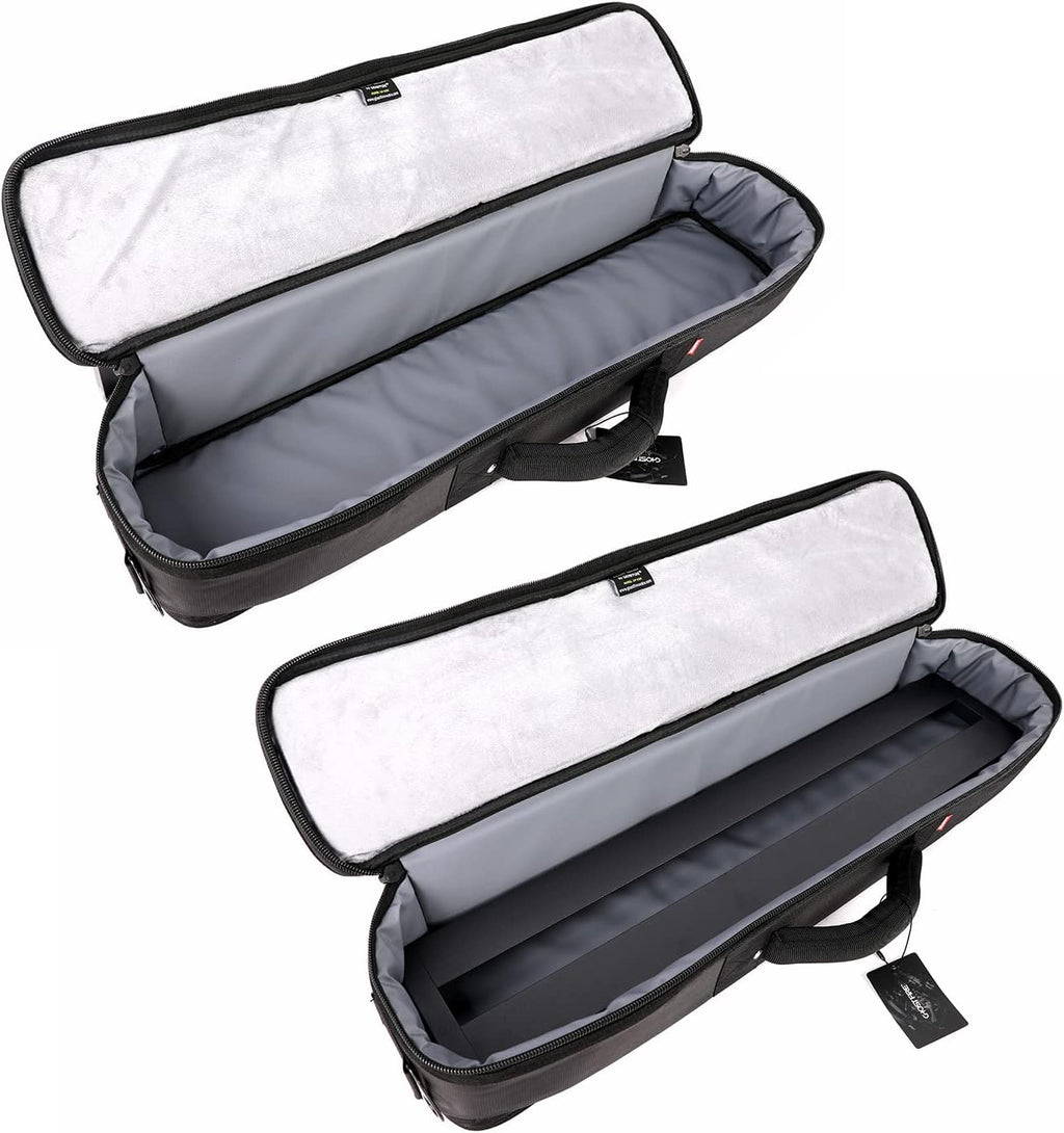 Aluminum Alloy Effect Pedalboard with Carry Bag T32526