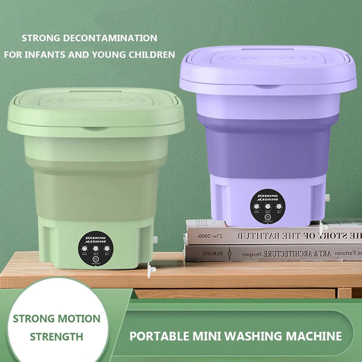 8L Portable Washing Machine D579