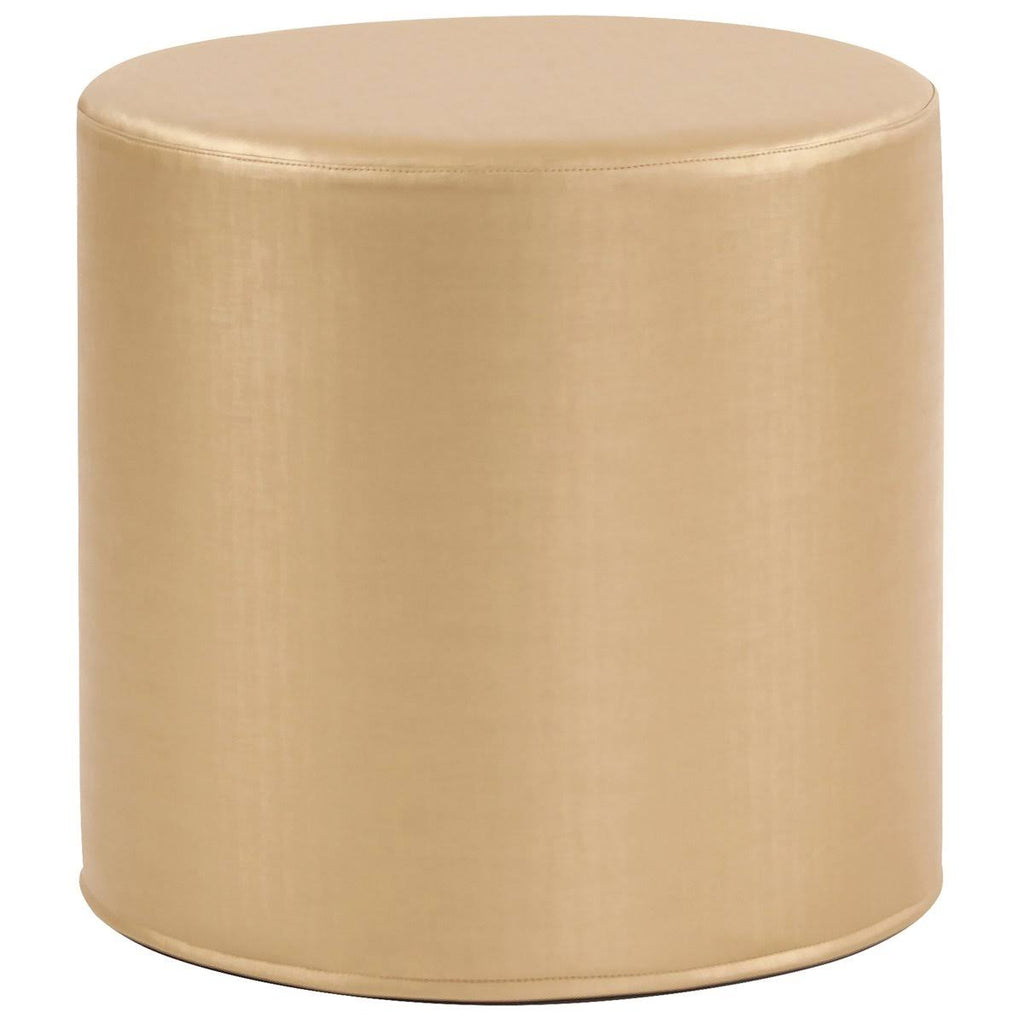 Gold Cylinder Ottoman T213