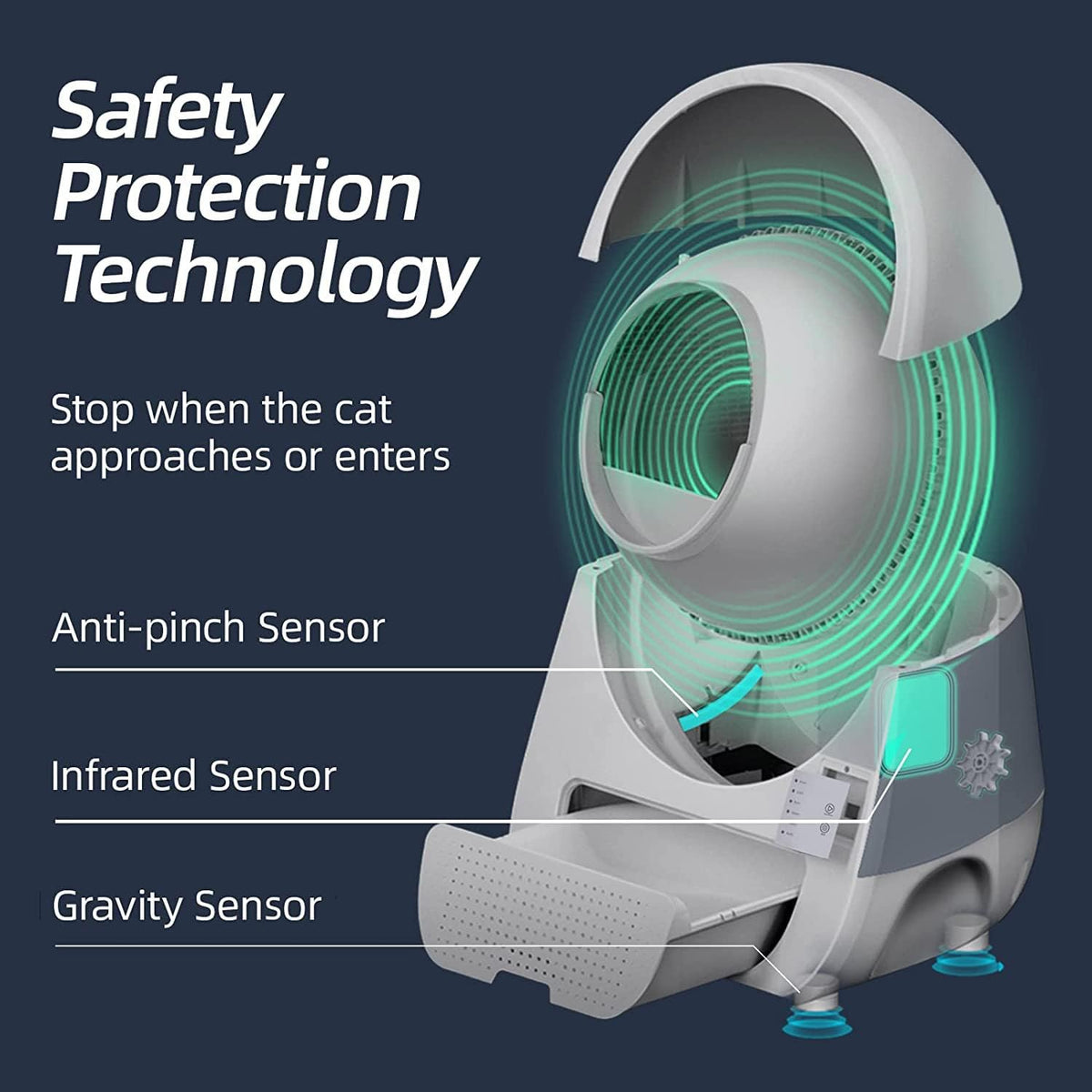 Self-Cleaning Automatic Cat Litter Box X24562