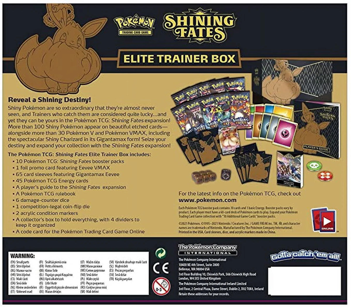 Elite Trainer Box with 10 booster packs N34622