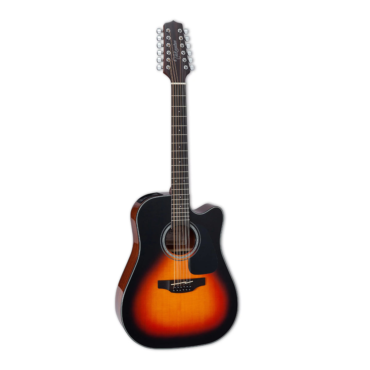 Dreadnought 12 String Acoustic Electric Guitar, Sunburst X6533