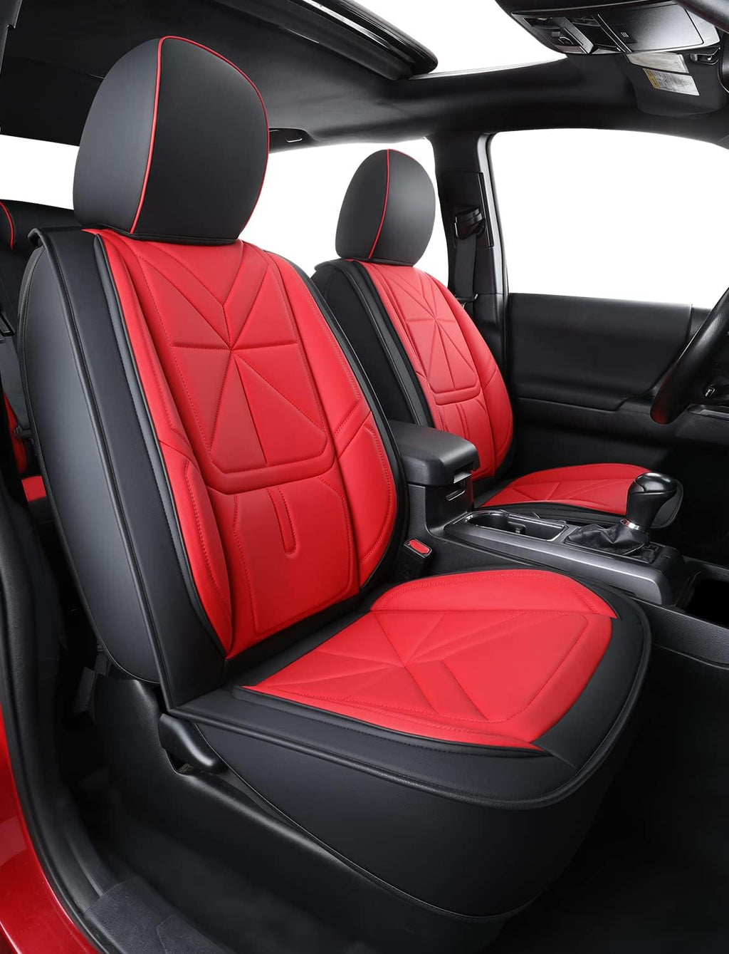 Faux Leather Seat Covers Full Set E16509