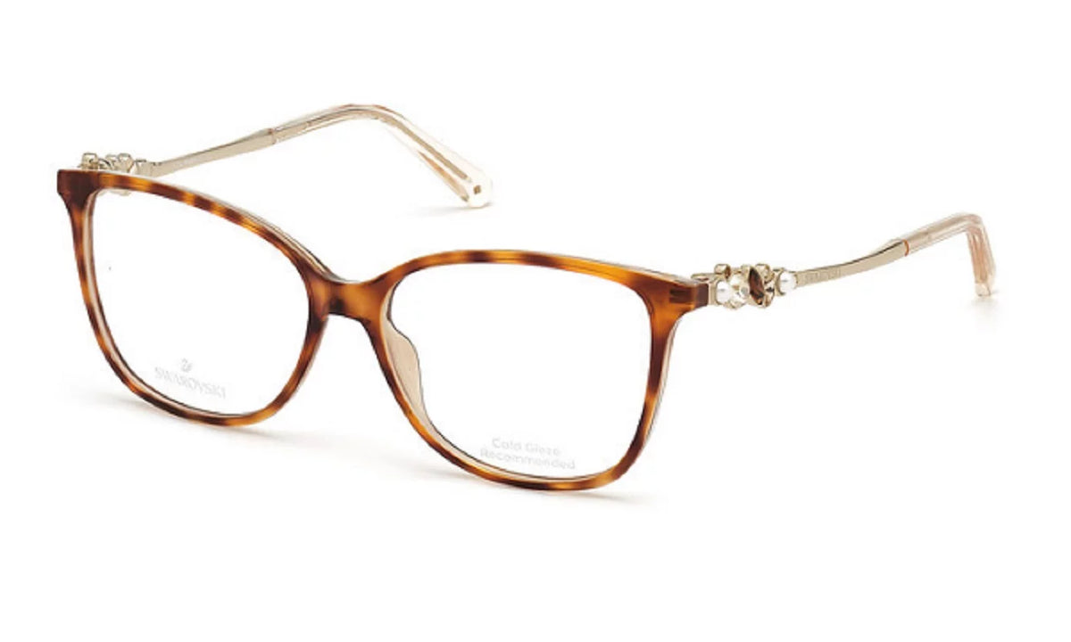 Havana Cat Eye Eyeglasses, 55 mm F563