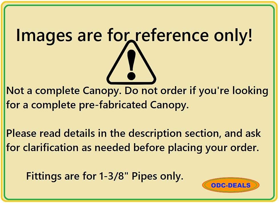 Canopy Fittings Kit 6-Leg-9pc M374