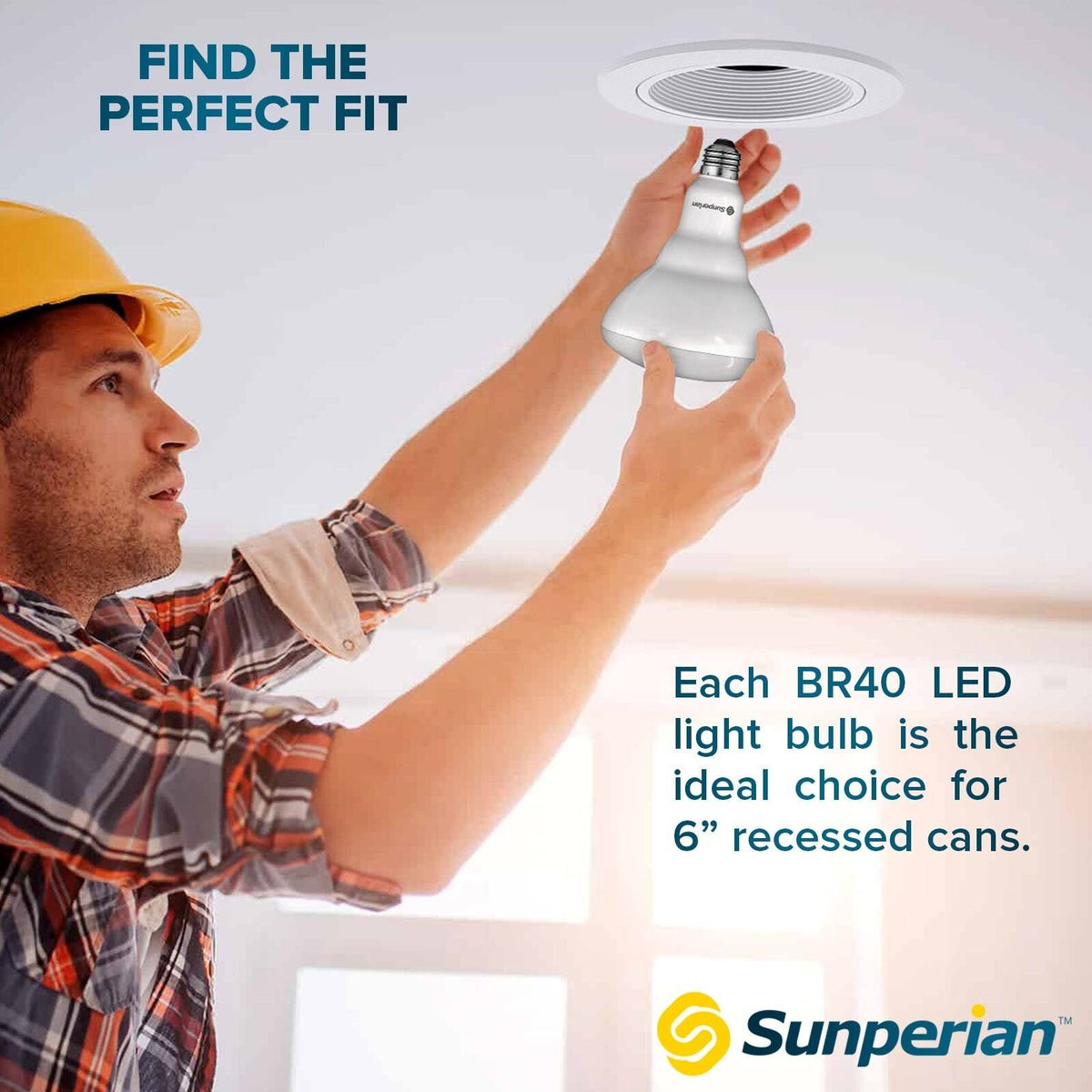 12 Pack Dimmable BR40 LED Flood Light Bulbs E26 Base L24320