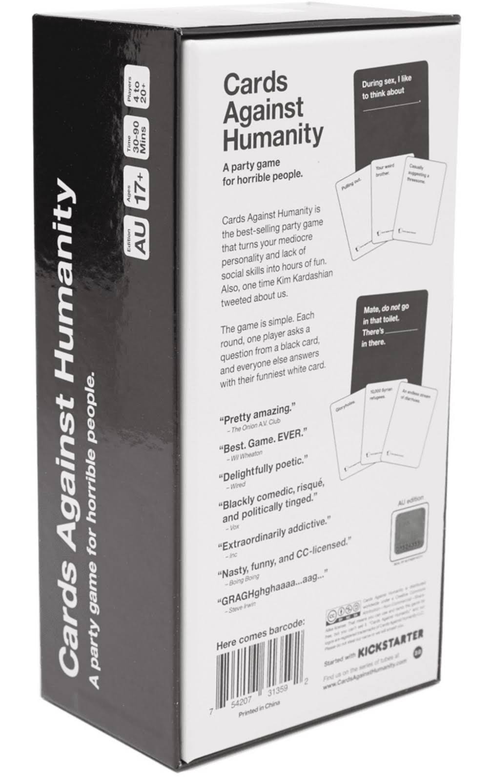 AU Edition Cards Against Humanity I403