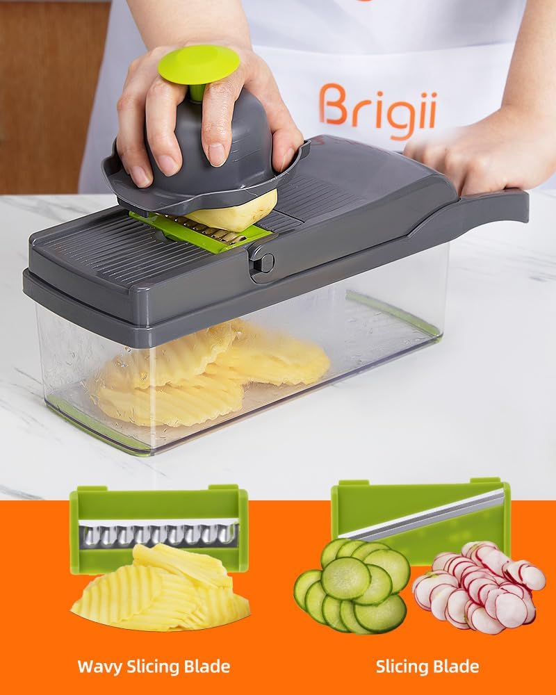 Vegetable Chopper with 12 Kitchen Gadgets H9779