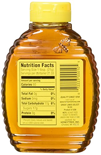 Golden Honey, U.S. Grade A, 16-Ounce Bottle E8017