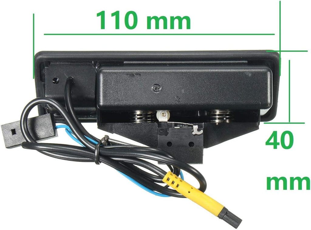 1280x720p Night Vision IP68 Waterproof License Plate Backup Camera Pack of 2 B99984
