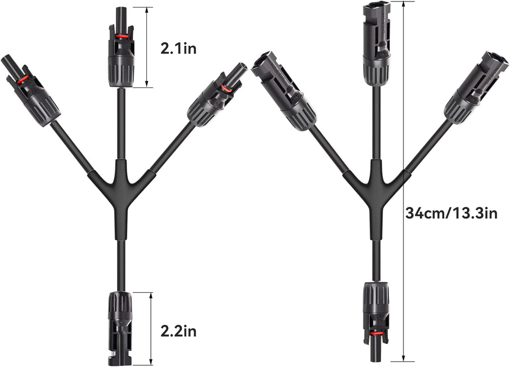1 Pair 1 to 3 Solar Connector Splitter R198099