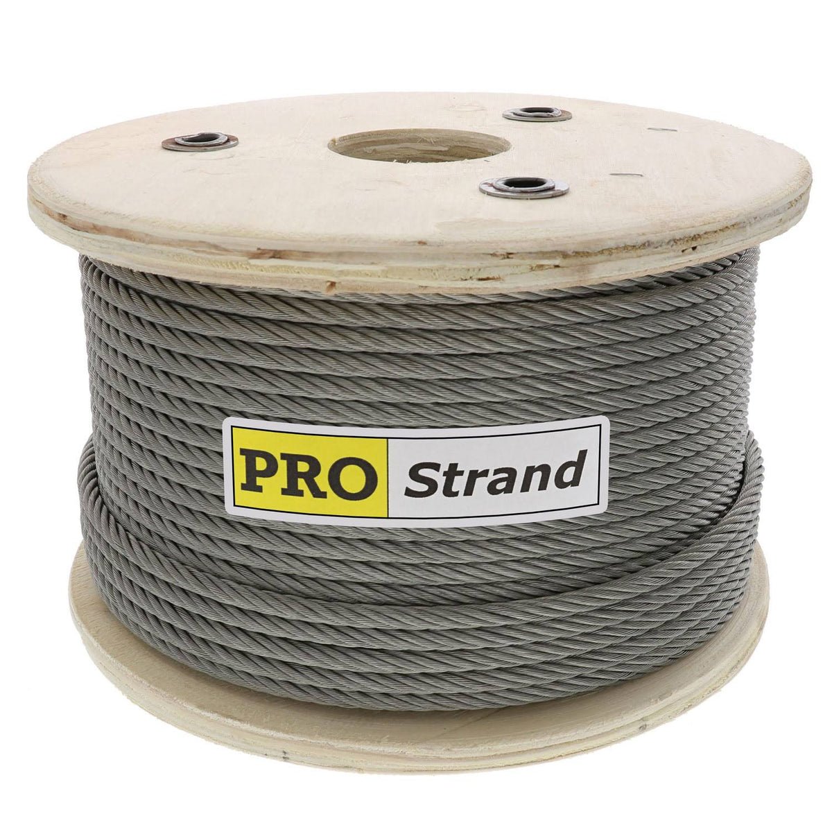 1/4 x 200&, 7x19, Type 304 Stainless Steel Cable Reel S46400