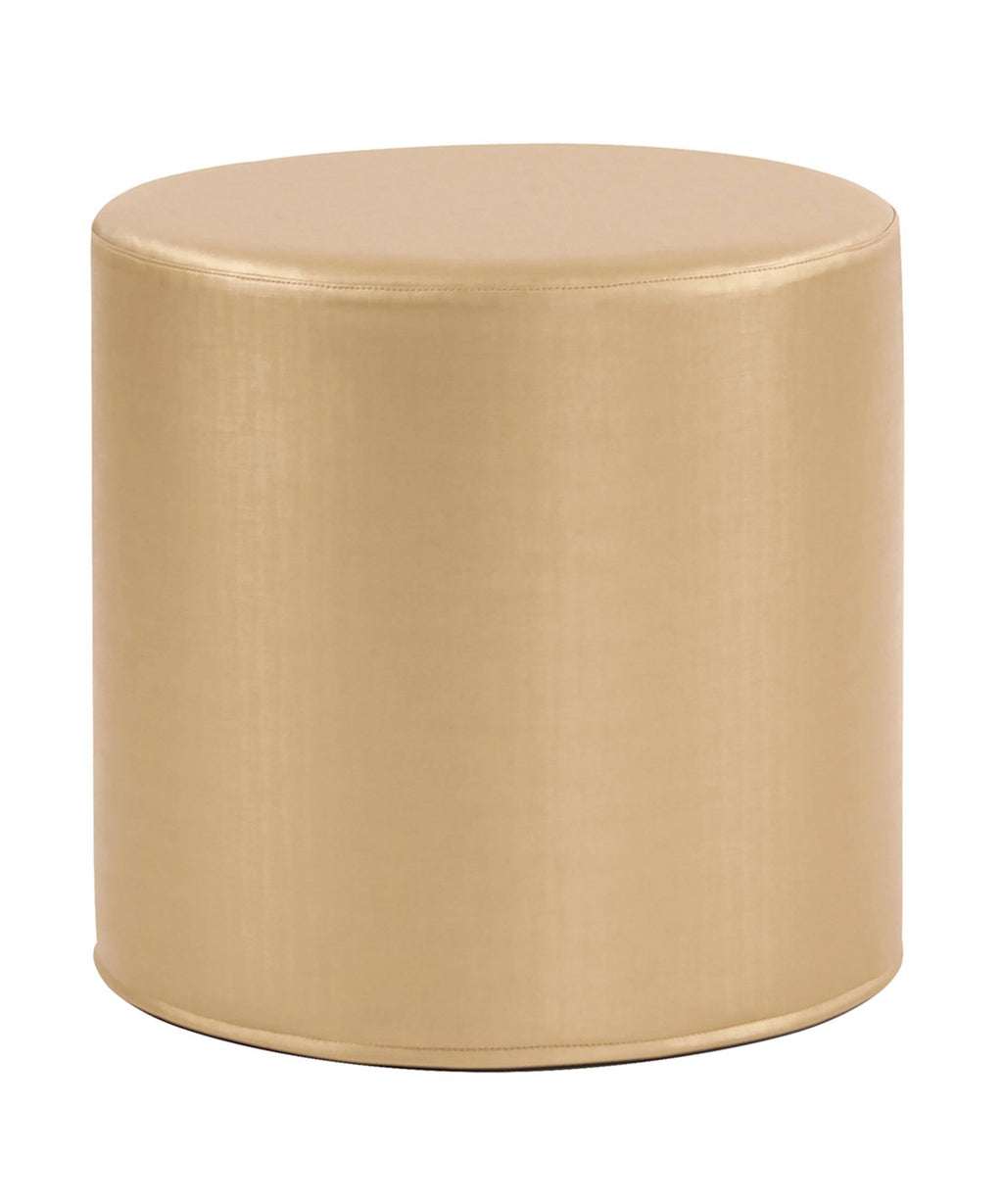 Gold Cylinder Ottoman T213