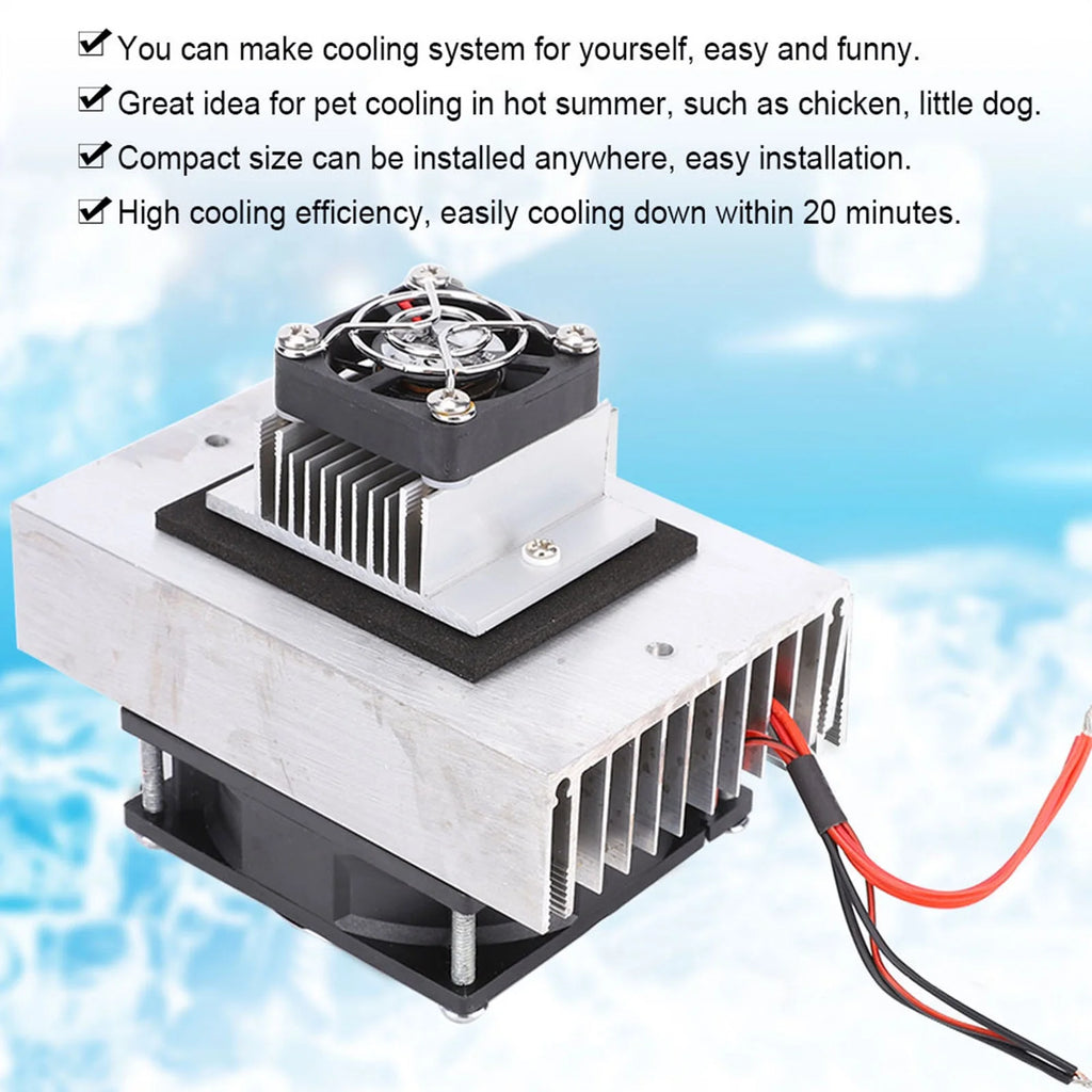 Mini acondicionador de Aire Semiconductor Refrigerador DC12V D150