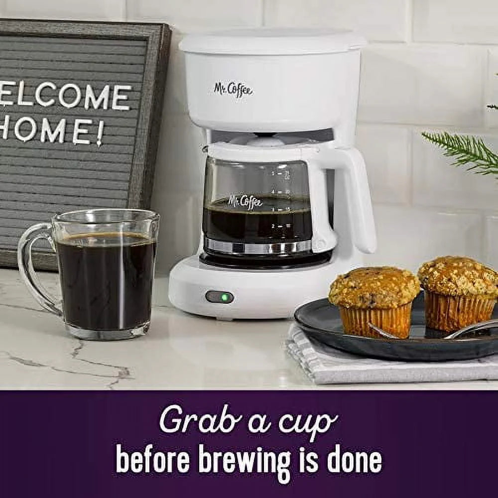 5-Cup Mini Brew Coffee Maker Black N4372
