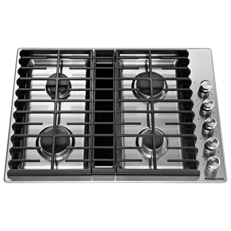 Gas Downdraft Cooktop with 4 Burners Y813