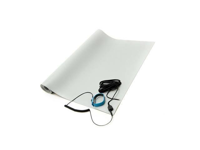 ESD Mat Kit, 2 Feet Wide x 4 Feet Long x 0.094 Inches H463