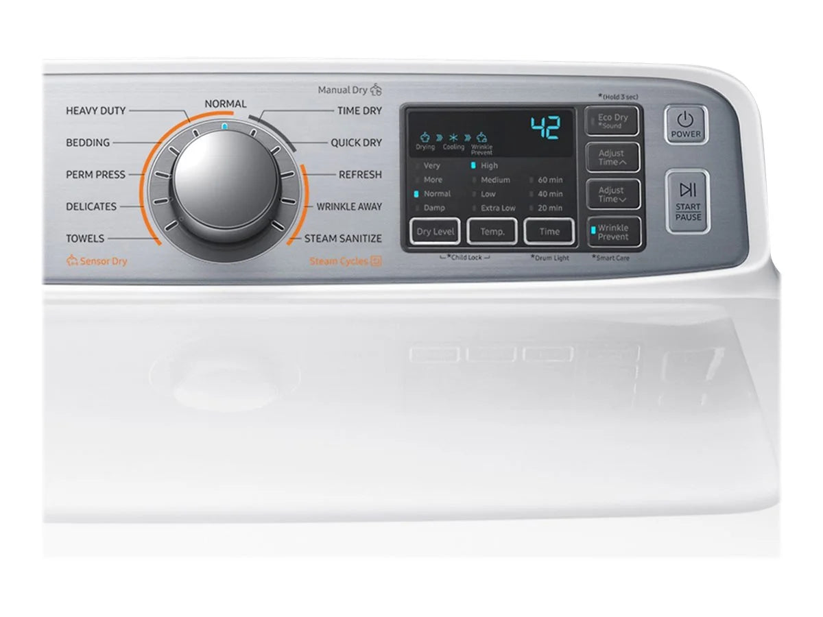 White Front Loading Dryer A40511