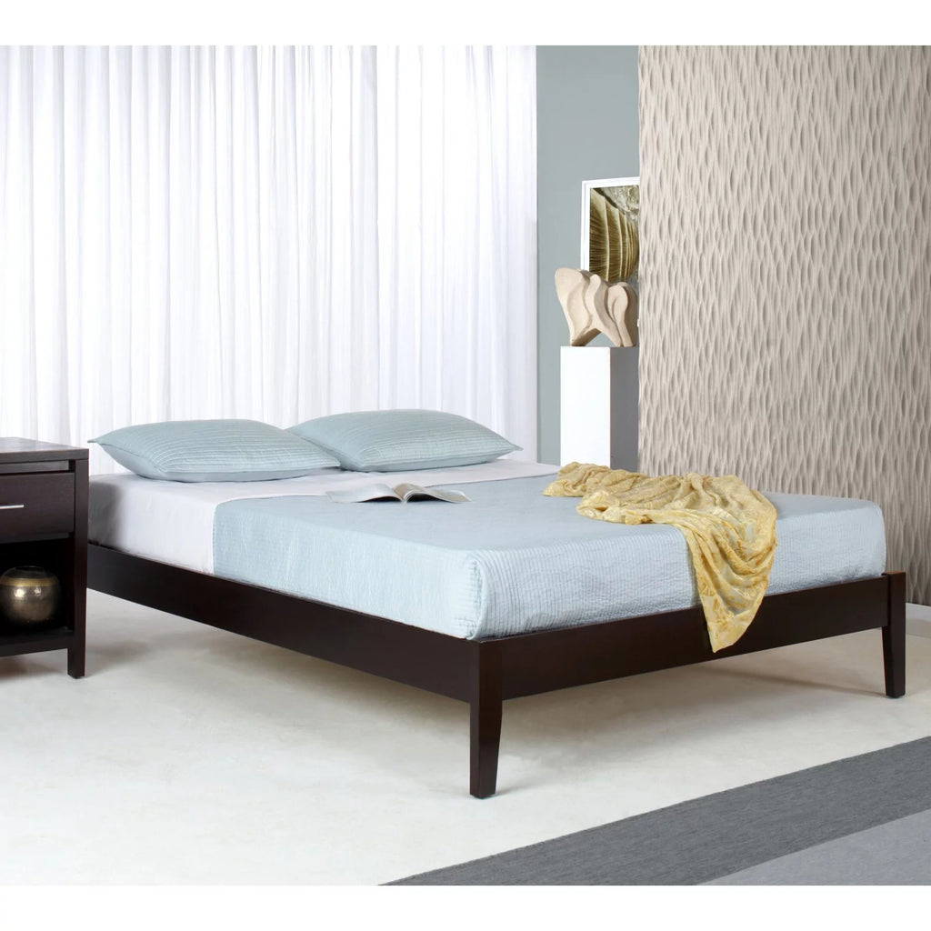Full Solid Wood Platform Bed X412