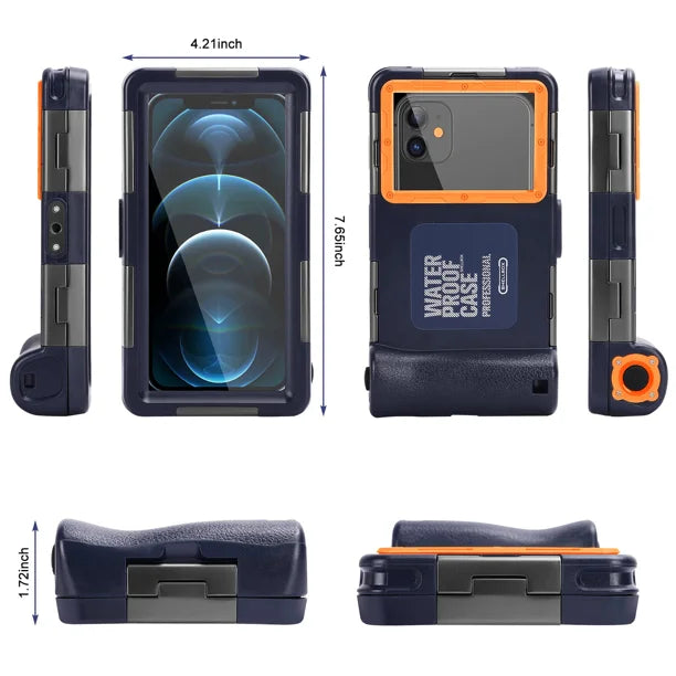 Waterproof Protective Case for LG Q8 (2017) and Phones Up to 6.9 Inch C8401