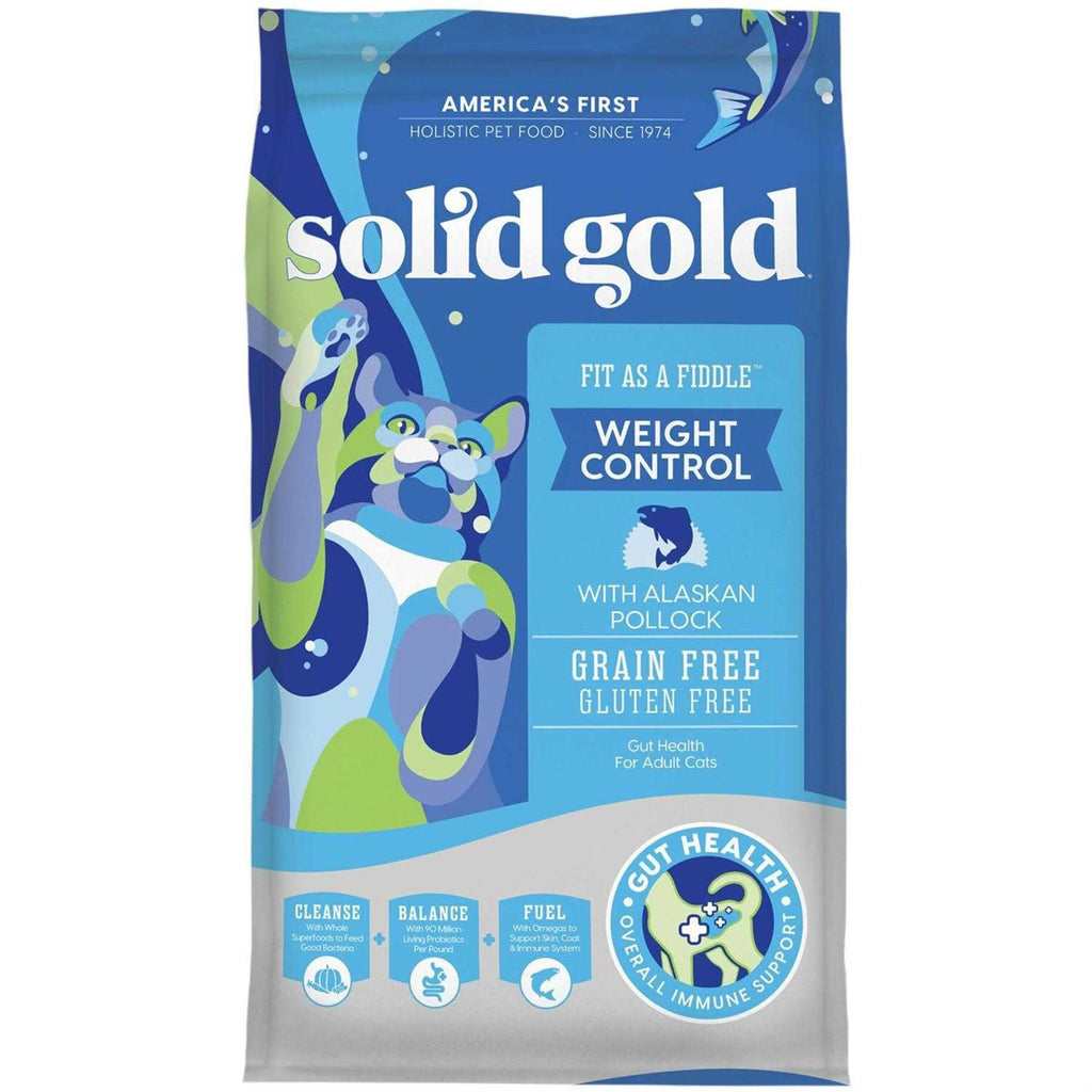 Solid Gold Grain-Free Alaskan Pollock Dry Cat Food A124