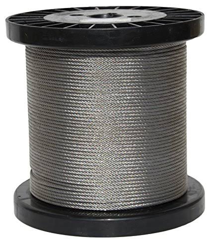 1/4 x 200&, 7x19, Type 304 Stainless Steel Cable Reel S46400