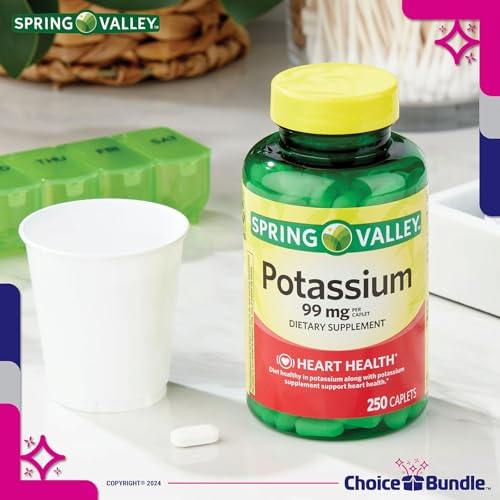 Potassium 99 mg Caplets 250 CT 2 pk E769177