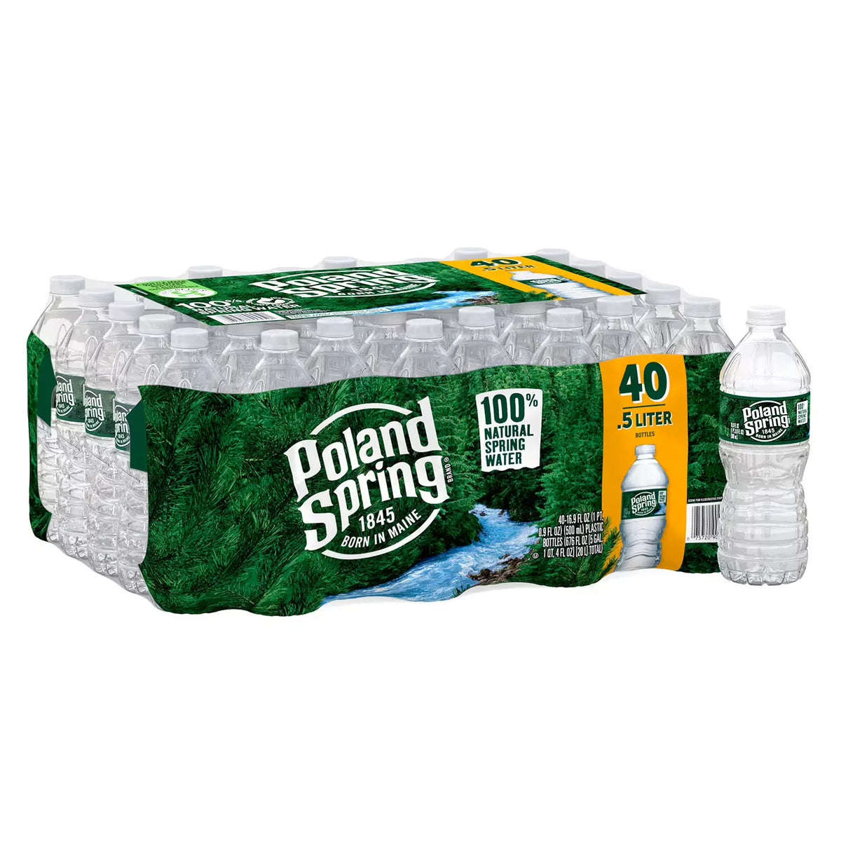 16.9oz / 40pk Natural Spring Water H110553