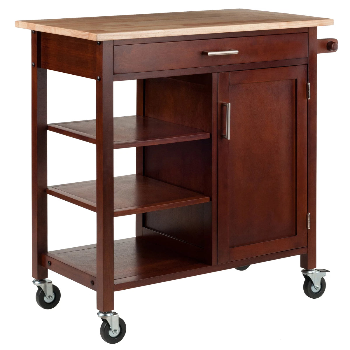 Wood Kitchen Utility Cart Z414238