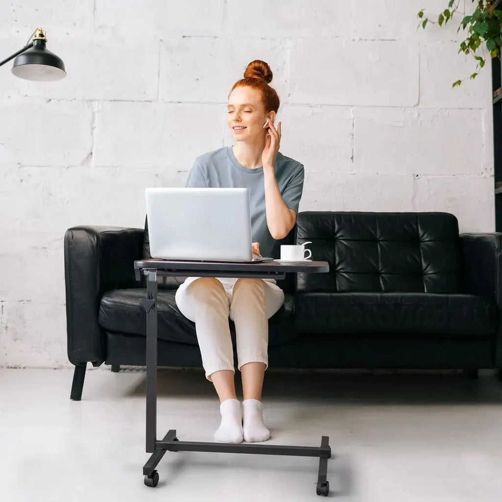 Adjustable Rolling Laptop Desk W2594