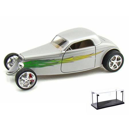 1/18 Scale Diecast Car & LED Display Case Package Q7907