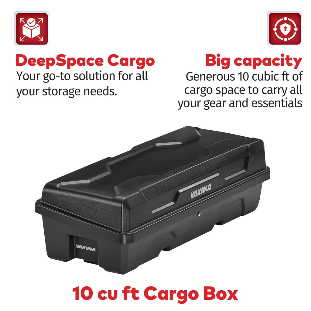 10 cu ft Vehicle Cargo Box with Mounting Hardware S51695