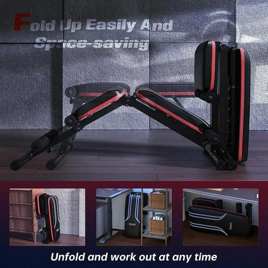 Adjustable Folding Weight Bench G288