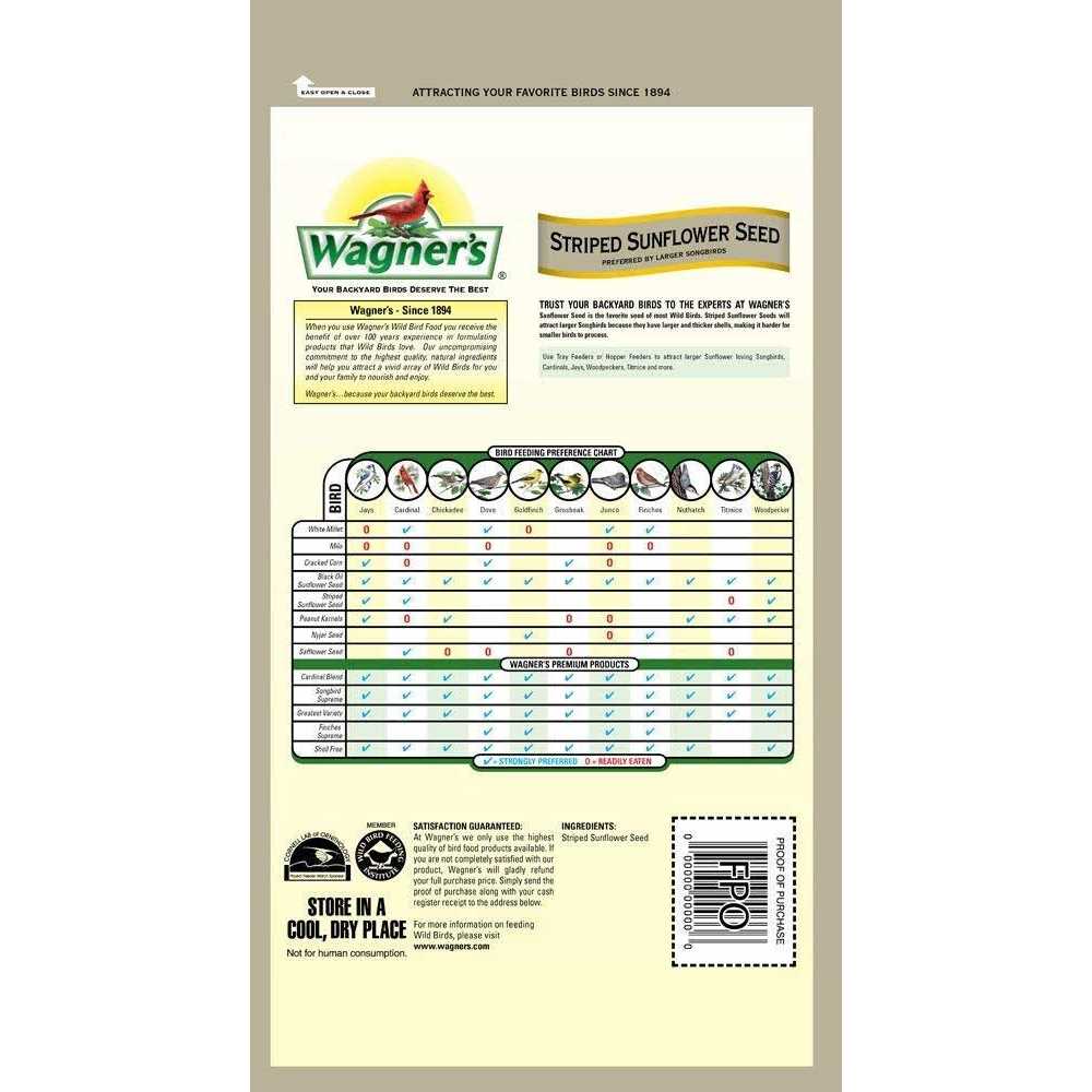 5 Lb Striped Sunflower Seed O59881