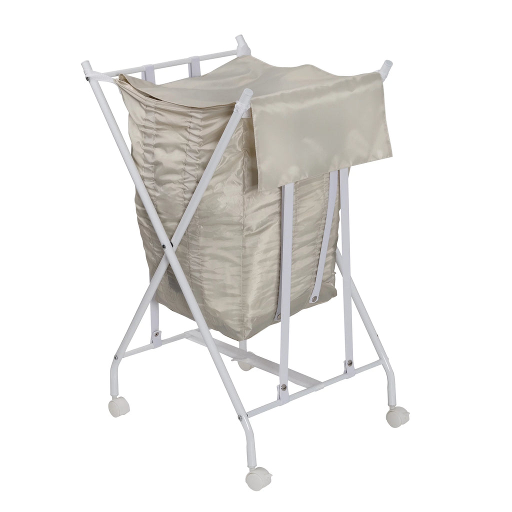 Steel Folding Laundry Hamper with Removable Bag X94623
