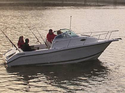 Walk-Around Cuddy Cabin Boat Cover Z4602