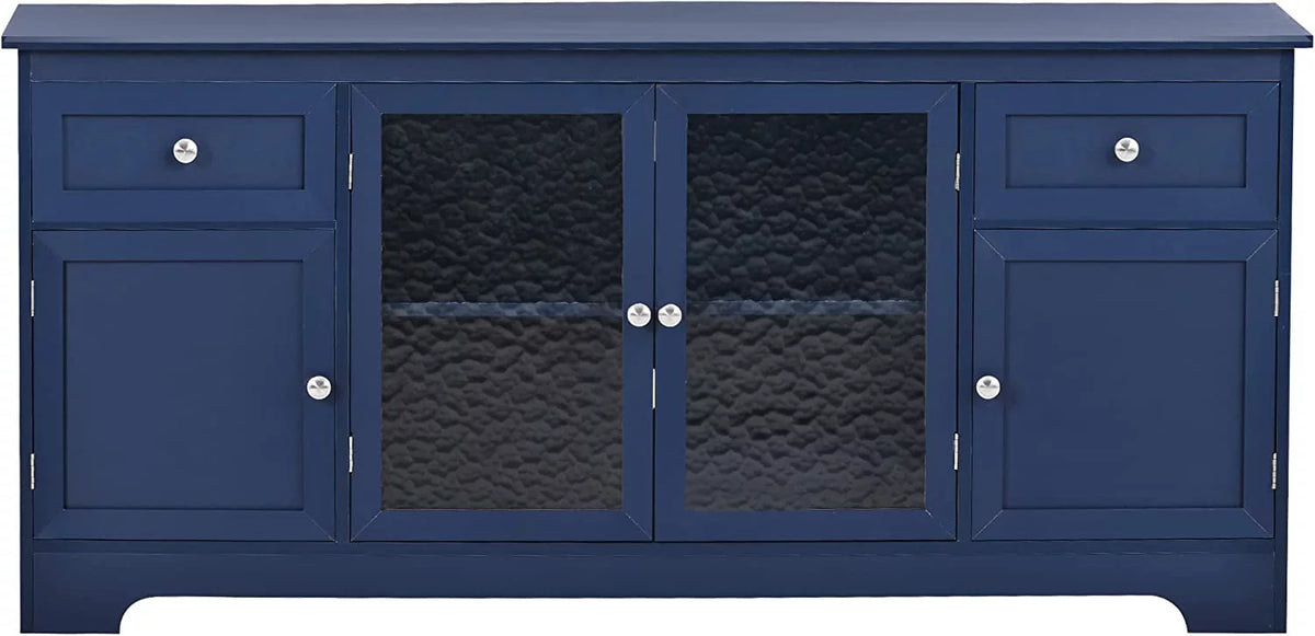 TV Stand with 4 Doors Open Style Cabinet R570